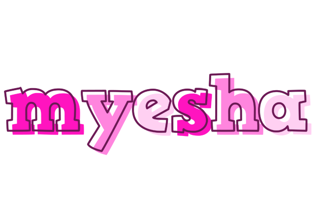 Myesha hello logo