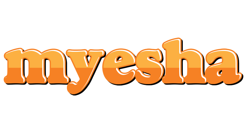 Myesha orange logo