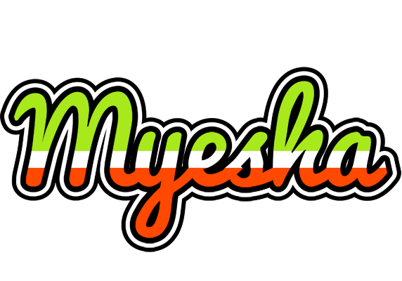 Myesha superfun logo