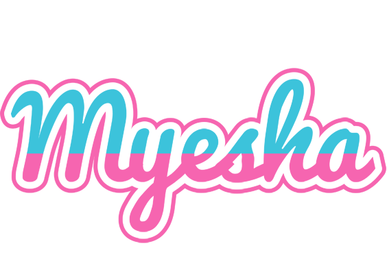 Myesha woman logo