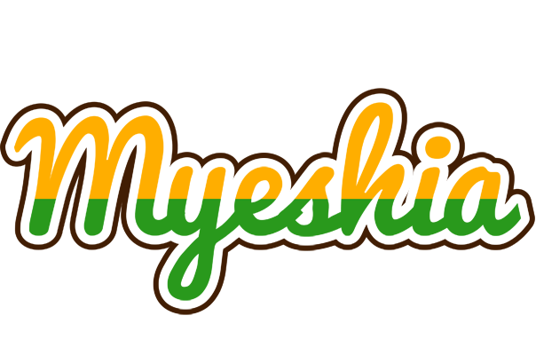 Myeshia banana logo