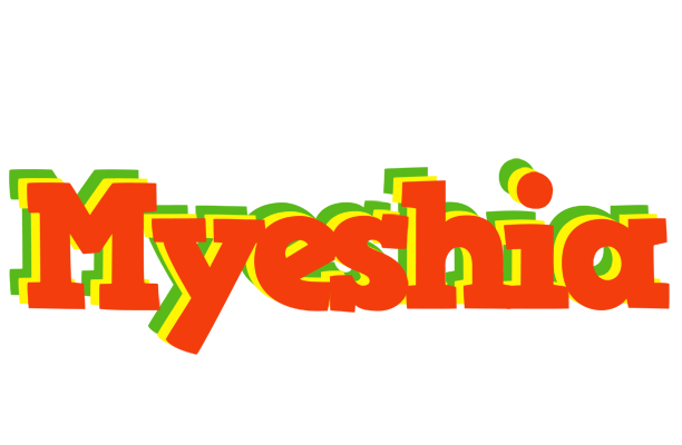 Myeshia bbq logo