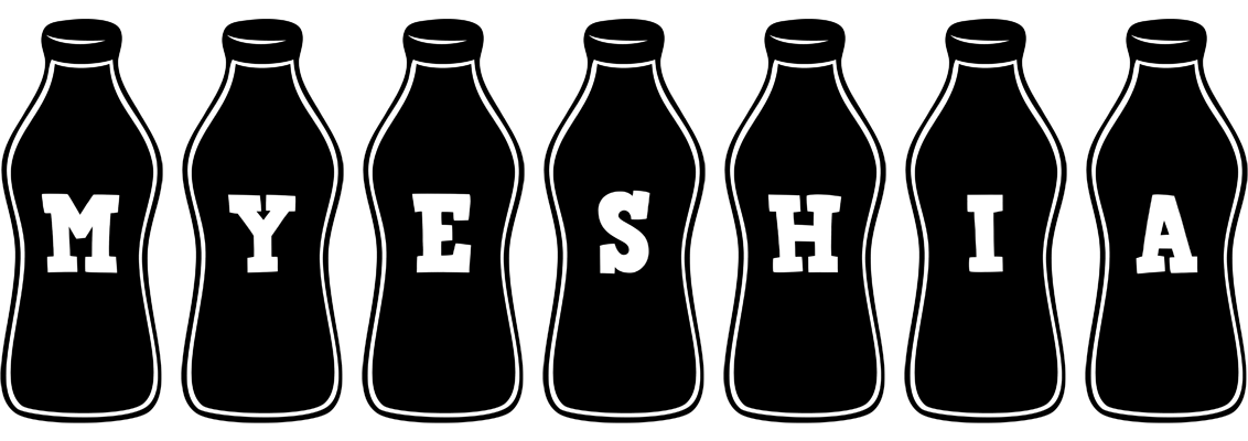 Myeshia bottle logo