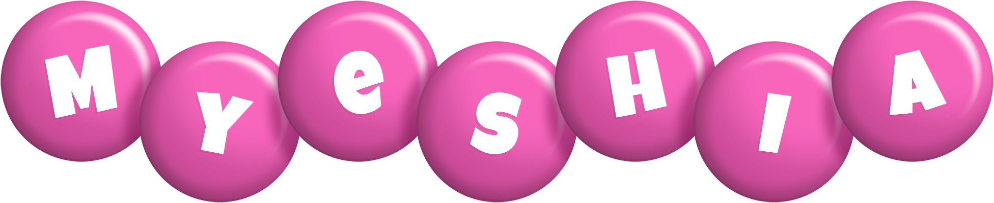 Myeshia candy-pink logo