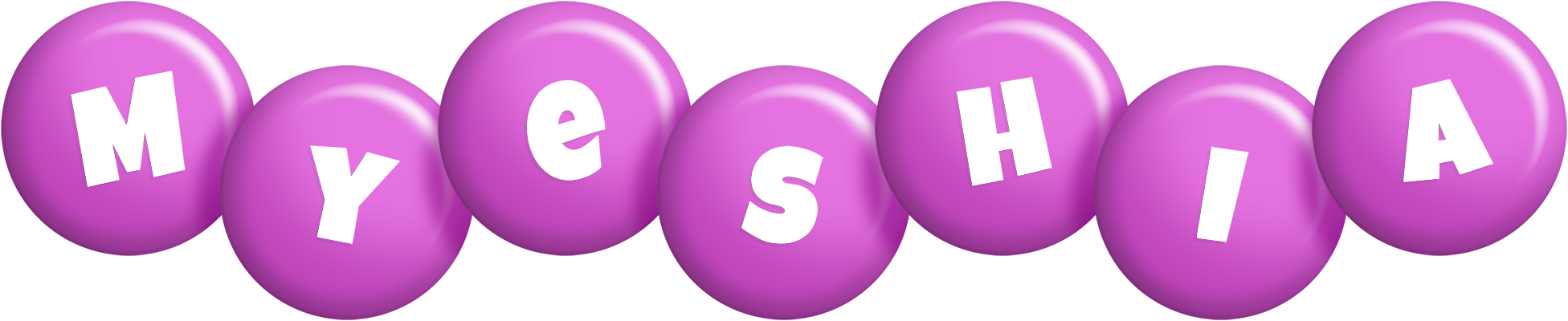 Myeshia candy-purple logo