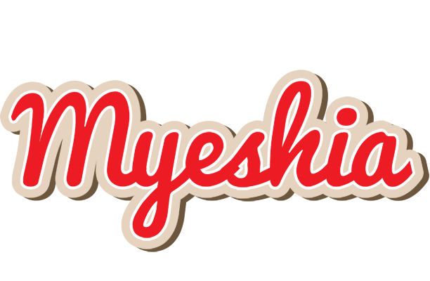Myeshia chocolate logo