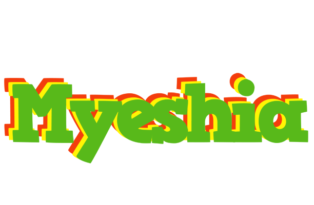 Myeshia crocodile logo
