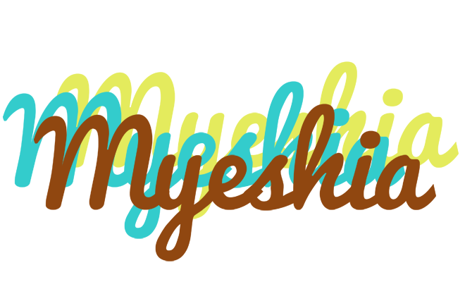 Myeshia cupcake logo