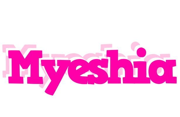 Myeshia dancing logo