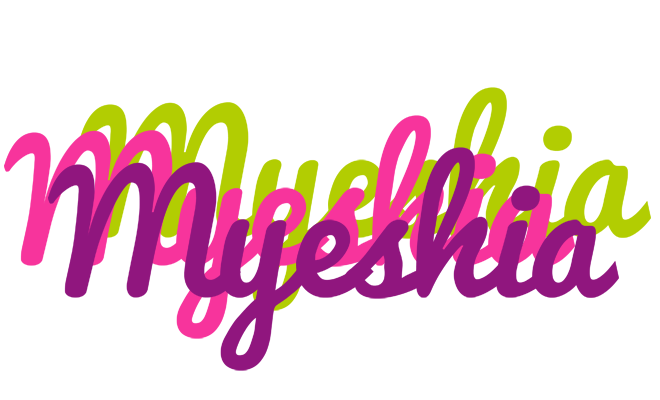 Myeshia flowers logo