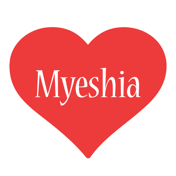 Myeshia love logo