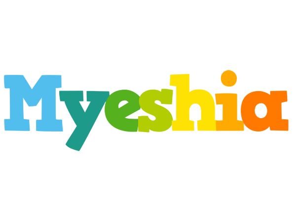 Myeshia rainbows logo