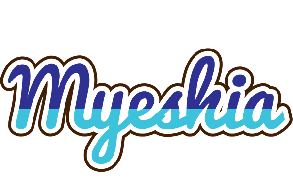 Myeshia raining logo