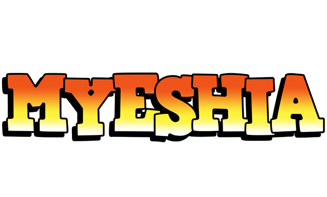 Myeshia sunset logo