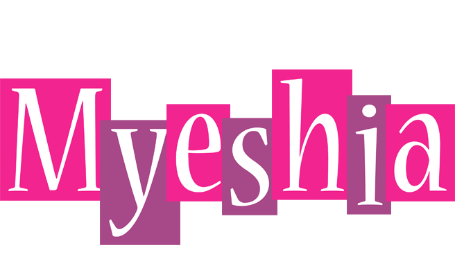 Myeshia whine logo