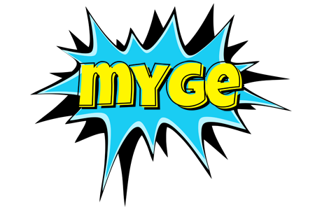 Myge amazing logo