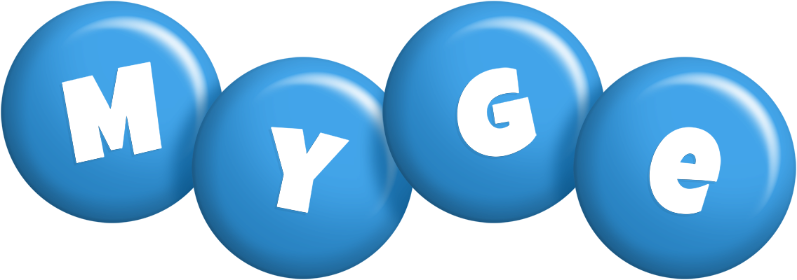 Myge candy-blue logo