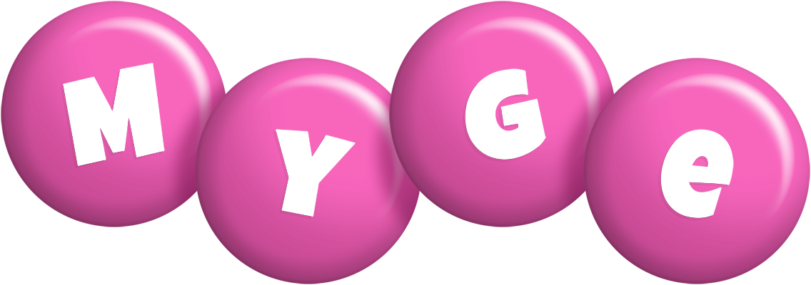 Myge candy-pink logo
