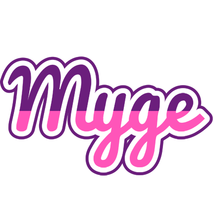 Myge cheerful logo