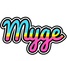 Myge circus logo