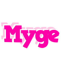 Myge dancing logo