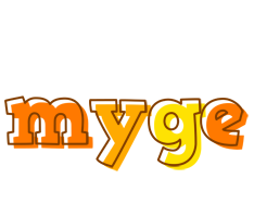 Myge desert logo