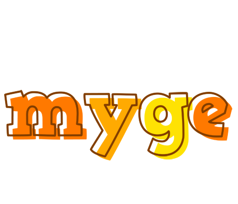 Myge desert logo