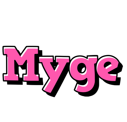 Myge girlish logo