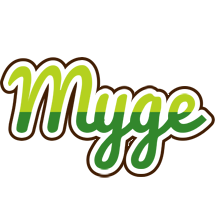 Myge golfing logo