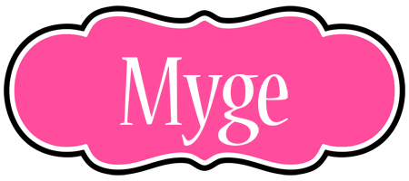 Myge invitation logo