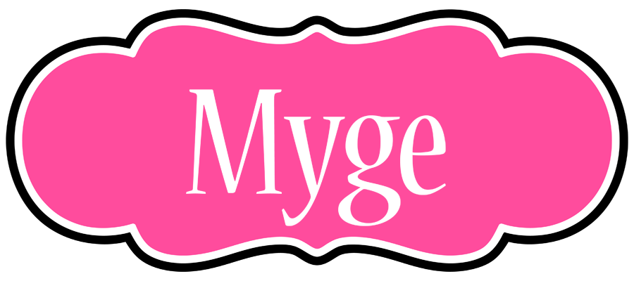Myge invitation logo