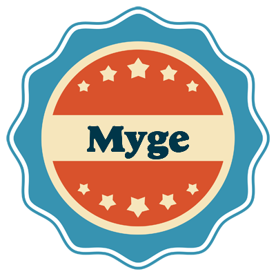 Myge labels logo
