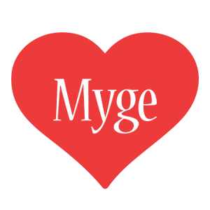 Myge love logo