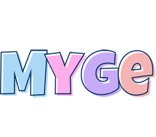 Myge pastel logo