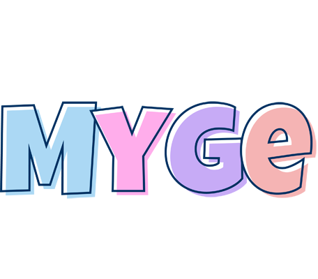 Myge pastel logo