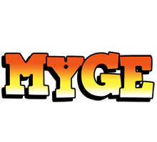 Myge sunset logo