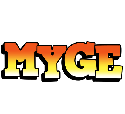 Myge sunset logo