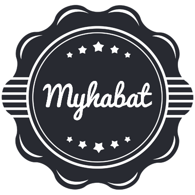 Myhabat badge logo