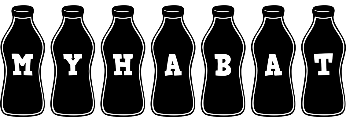 Myhabat bottle logo