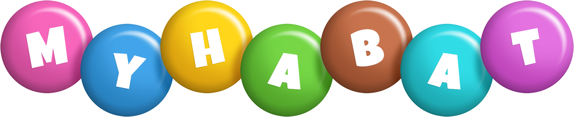 Myhabat candy logo