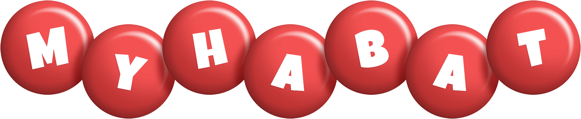 Myhabat candy-red logo