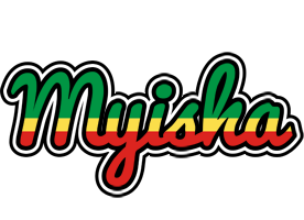 Myisha african logo