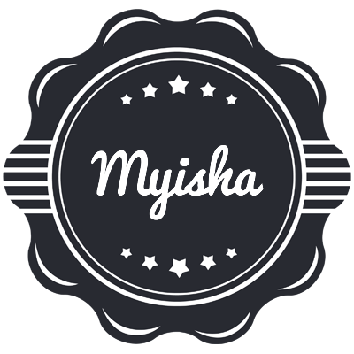 Myisha badge logo