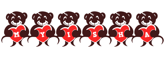 Myisha bear logo