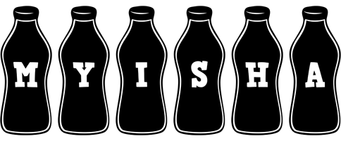 Myisha bottle logo