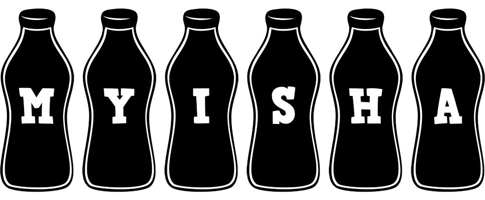 Myisha bottle logo