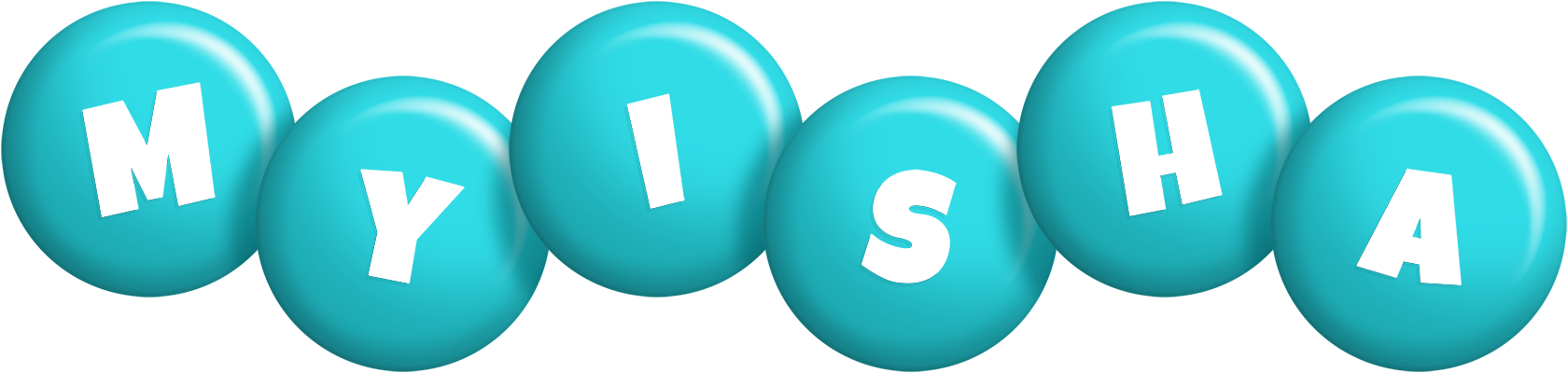 Myisha candy-azur logo