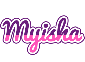 Myisha cheerful logo