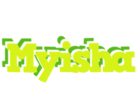 Myisha citrus logo