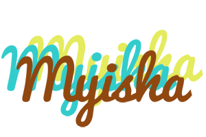 Myisha cupcake logo